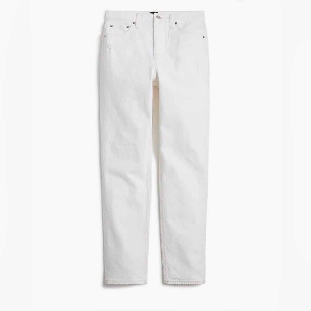 J Crew Premium Edition high-rise straight jeans